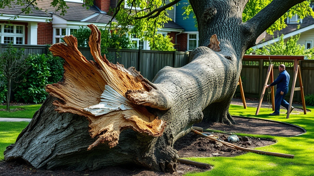 סכנות של עצים לא בריאים