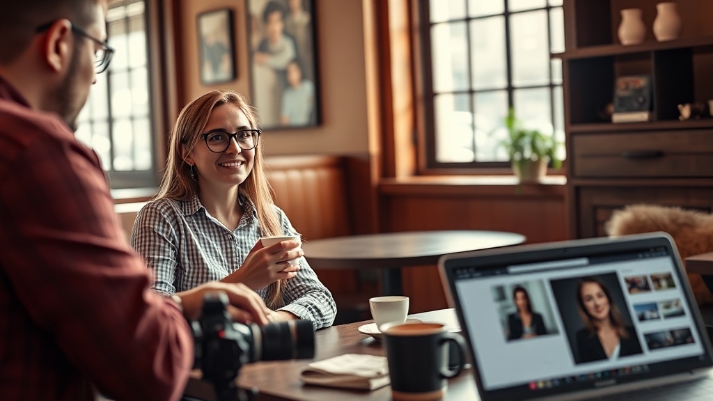 איך נראה תהליך צילום לאתרי הכרויות אצל אלכס זנביץ'